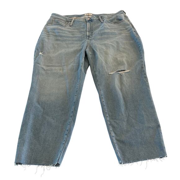 NWT Madewell The Plus Curvy Perfect Vintage Jean in Coffey Wash: Worn-In Edition - Picture 3 of 14